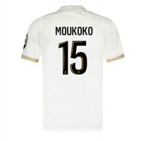 OGC Nice Youssoufa Moukoko #15 Replica Away Shirt 2024-25 Short Sleeve